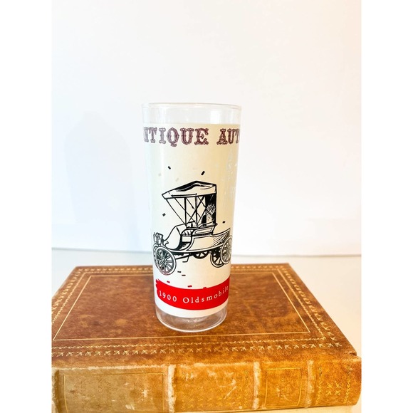 Vintage auto car highball glasses - Picture 3 of 6
